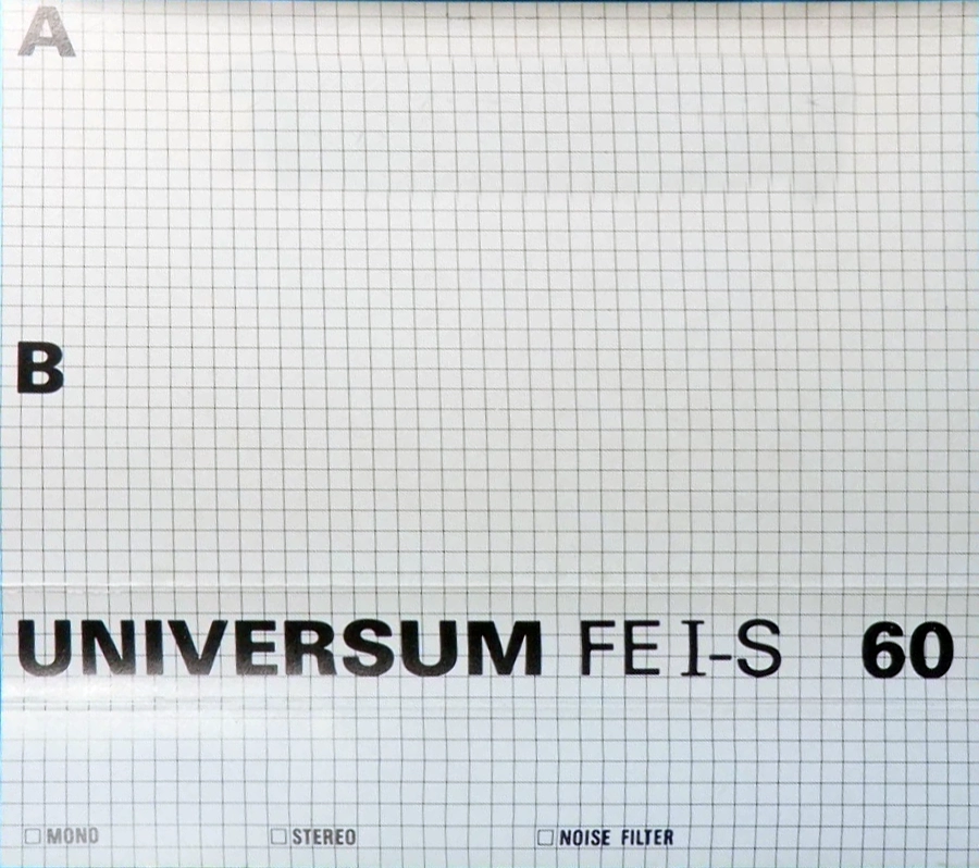 Compact Cassette Universum UFX I-S 60 Type I Normal 1983 Europe