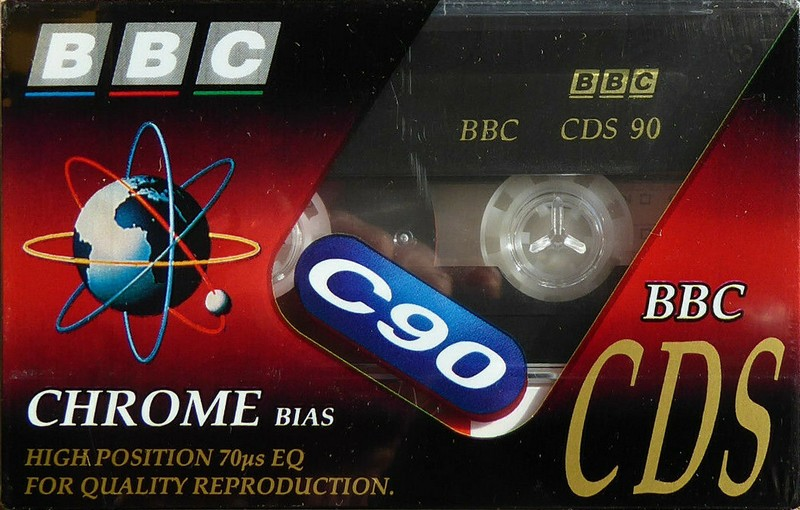 Compact Cassette BBC CDS 90 Type II Chrome 1992 UK