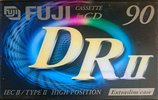 Compact Cassette Fuji DR-II 90 Type II Chrome 1998 Europe
