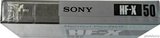 Compact Cassette Sony HF-X 50 Type I Normal 1989 Japan