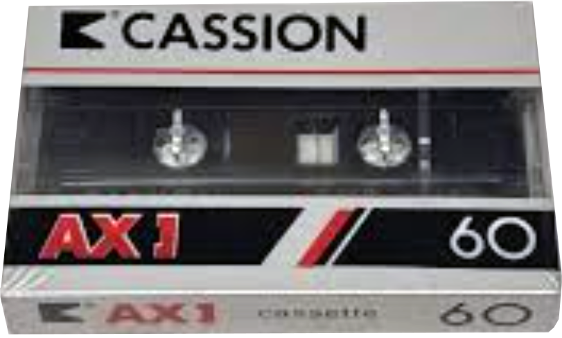 Compact Cassette Cassion AX I 60 Type I Normal 1990 Canada