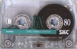Compact Cassette SKC GX 80 Type I Normal 1999 Europe