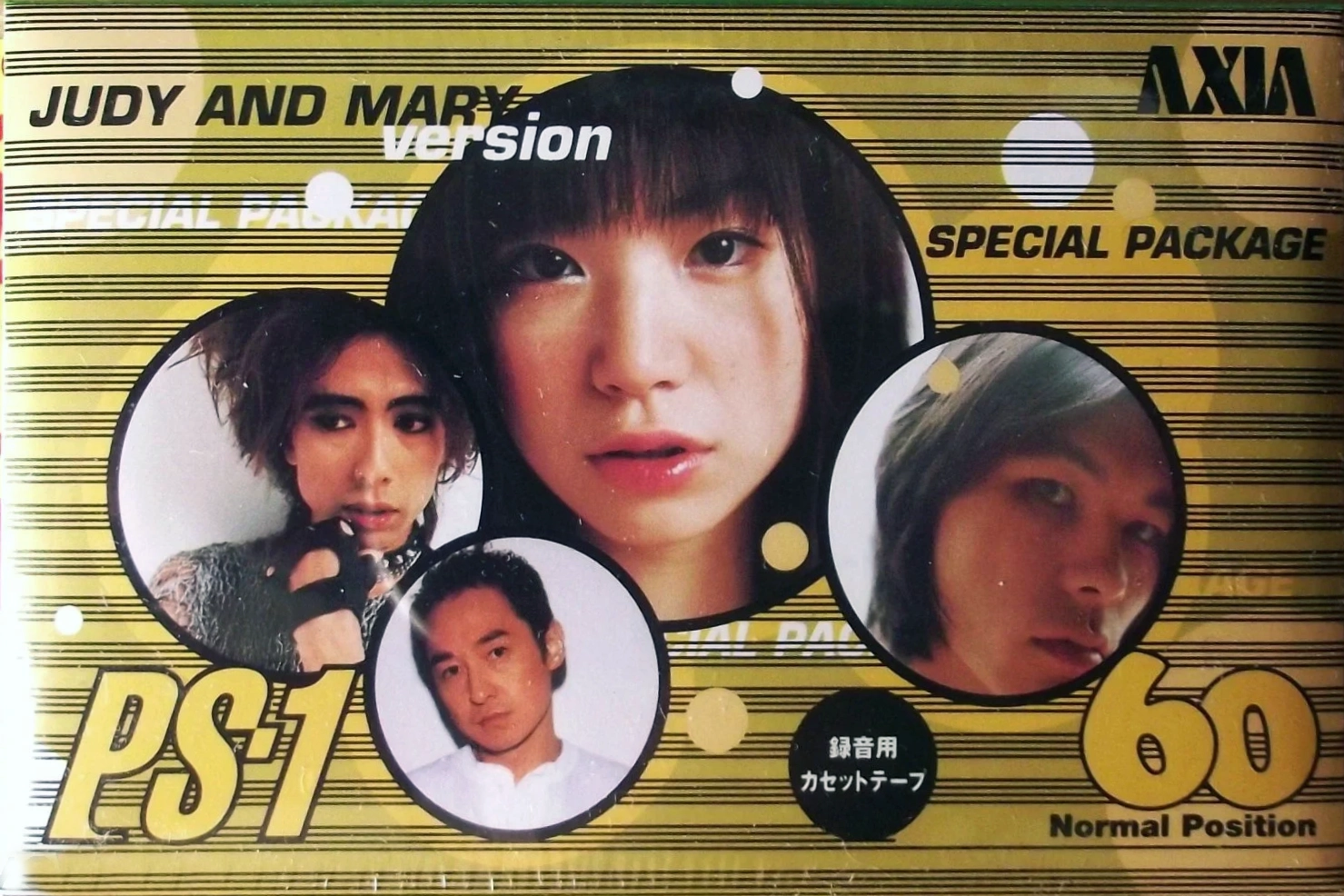 Compact Cassette AXIA PS-I / PS-1 60 "Judy and Mary" Type I Normal 1998 Japan