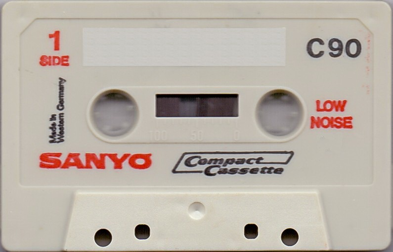 Compact Cassette Sanyo 90 Type I Normal 1972 Europe