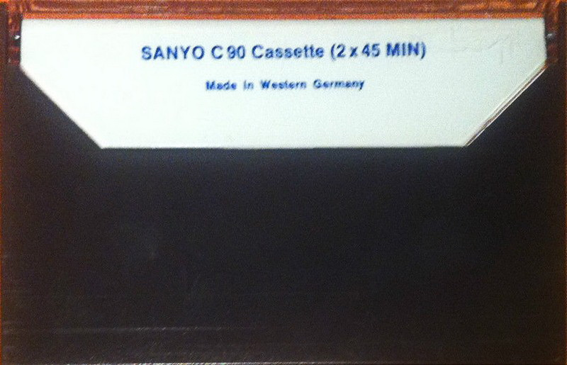 Compact Cassette Sanyo 90 Type I Normal 1972 Europe