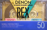 Compact Cassette Denon RE-X 50 Type I Normal 1987 Japan