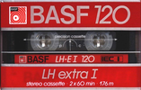 Compact Cassette BASF LH Extra I 120 "LH-E I" Type I Normal 1985 Europe