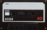 Compact Cassette Afacan 60 Type I Normal Germany