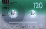 Compact Cassette TDK Na Na 120 "NA2-120" Type II Chrome 2000 Japan