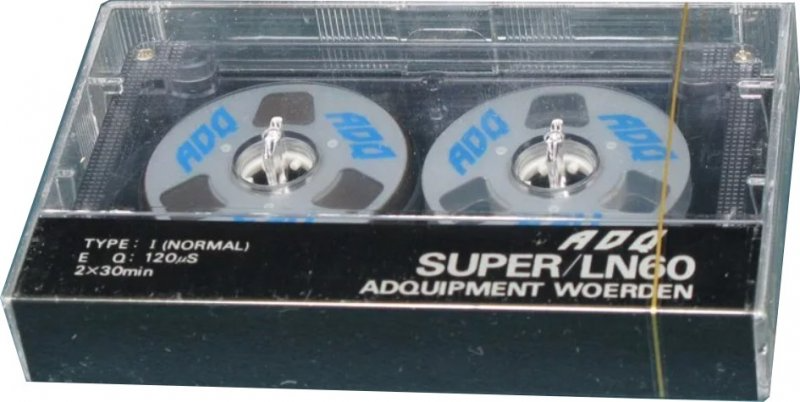 Compact Cassette ADQ 60 "Super LH" Type I Normal Netherlands