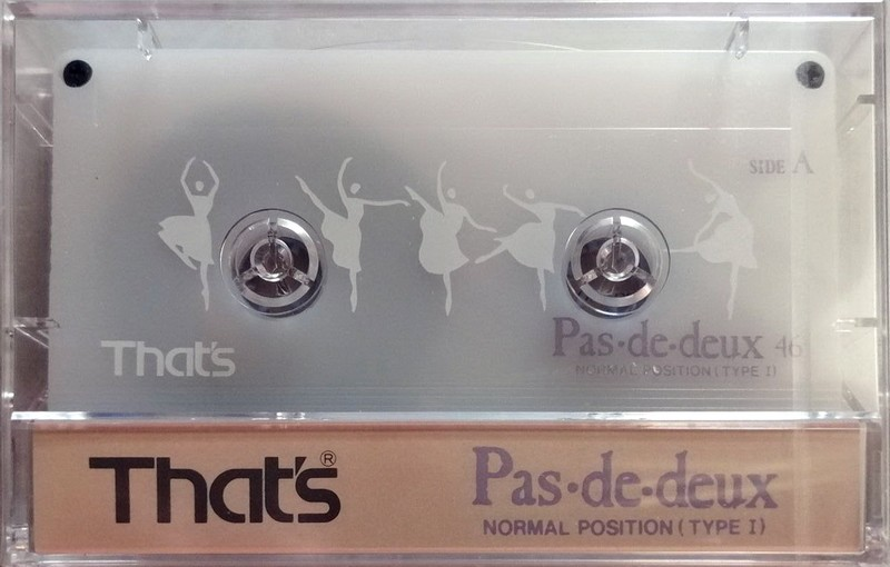 Compact Cassette Thats Pas-Des-Deux 46 Type I Normal 1988 Japan