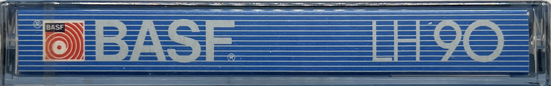 Compact Cassette BASF LH 90 Type I Normal 1982 Europe