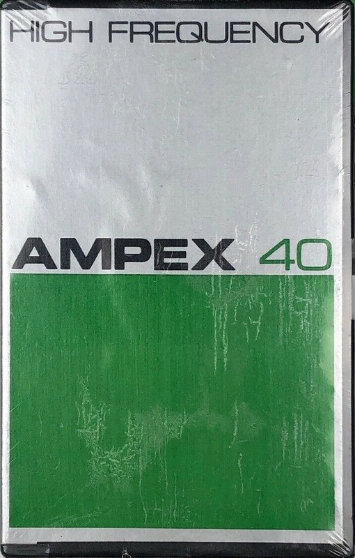 Compact Cassette Ampex 40 Type I Normal 1972 USA
