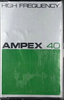 Compact Cassette Ampex 40 Type I Normal 1972 USA
