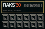Compact Cassette RAKS High Dynamic I 60 Type I Normal 1978 Europe