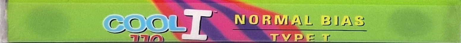 Compact Cassette ICE COOL 110 "Red" Type I Normal 1996 USA