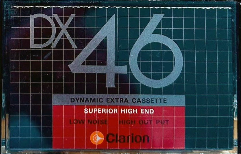 Compact Cassette Clarion DX 46 Type I Normal 1978 Japan