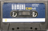 Compact Cassette Siemens 60 Type I Normal 1980 Germany
