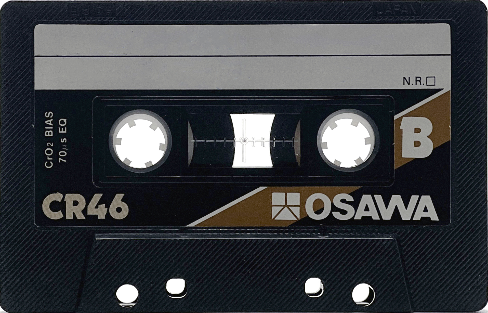 Compact Cassette Osawa CR 46 Type II Chrome 1983 Japan