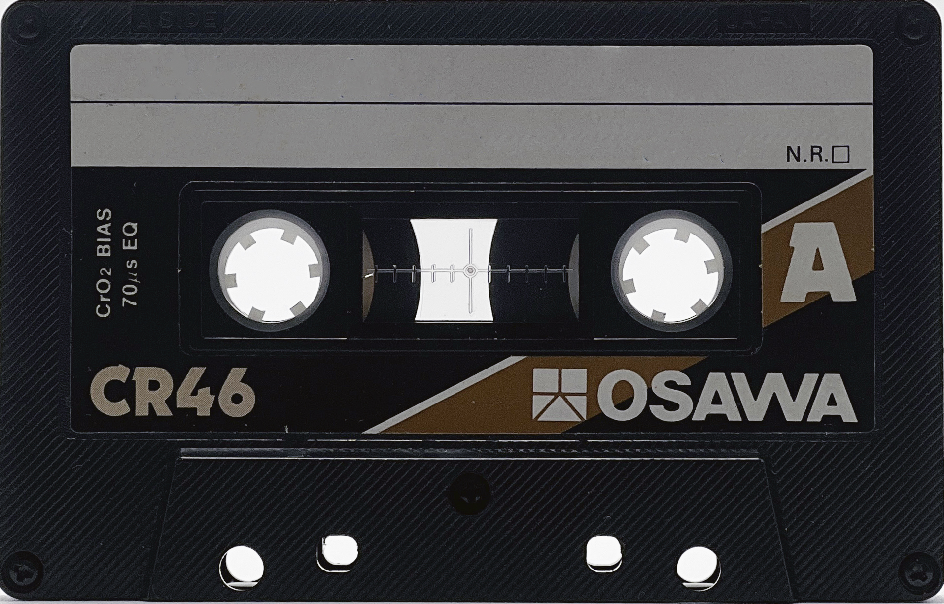 Compact Cassette Osawa CR 46 Type II Chrome 1983 Japan