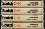 Compact Cassette Scotch 60 Type I Normal 1975 USA
