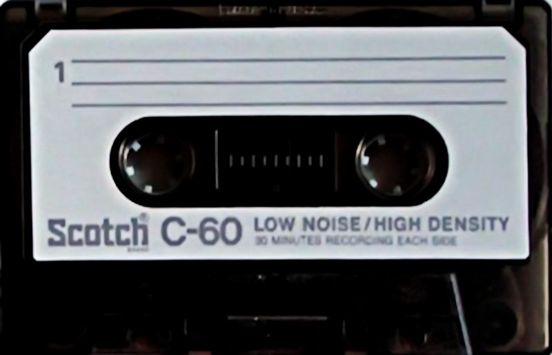 Compact Cassette Scotch 60 Type I Normal 1975 USA