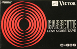 Compact Cassette Victor 60 "C-60S" Type I Normal 1973 Japan