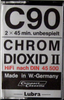 Compact Cassette Lubra 90 Type II Chrome Germany