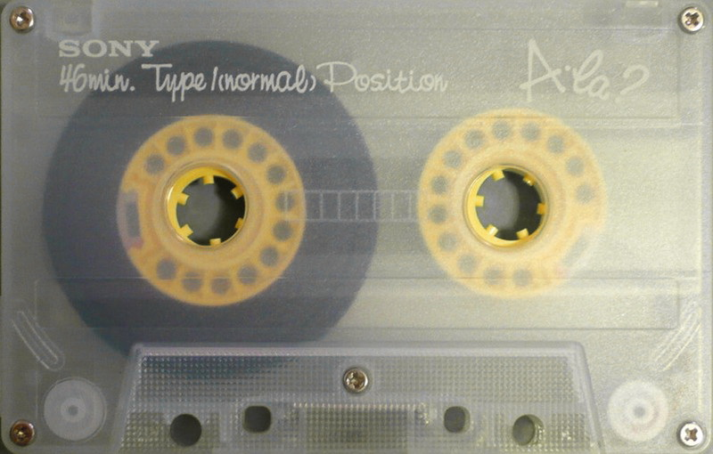 Compact Cassette Sony A-la? 46 "A-LA46Y" Type I Normal 1985 Japan