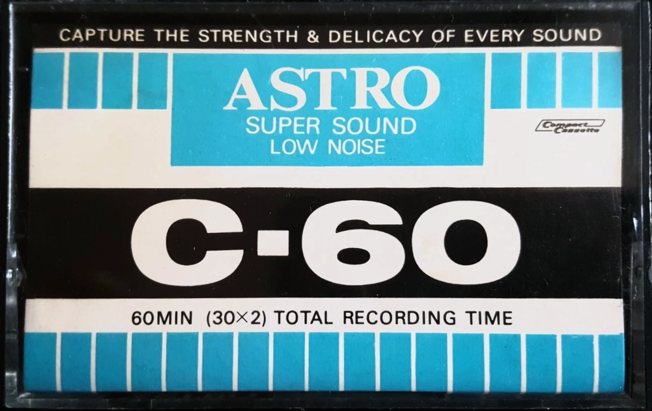 Compact Cassette Astro 60 Type I Normal 1980 Unknown Country