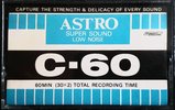 Compact Cassette Astro 60 Type I Normal 1980 Unknown Country