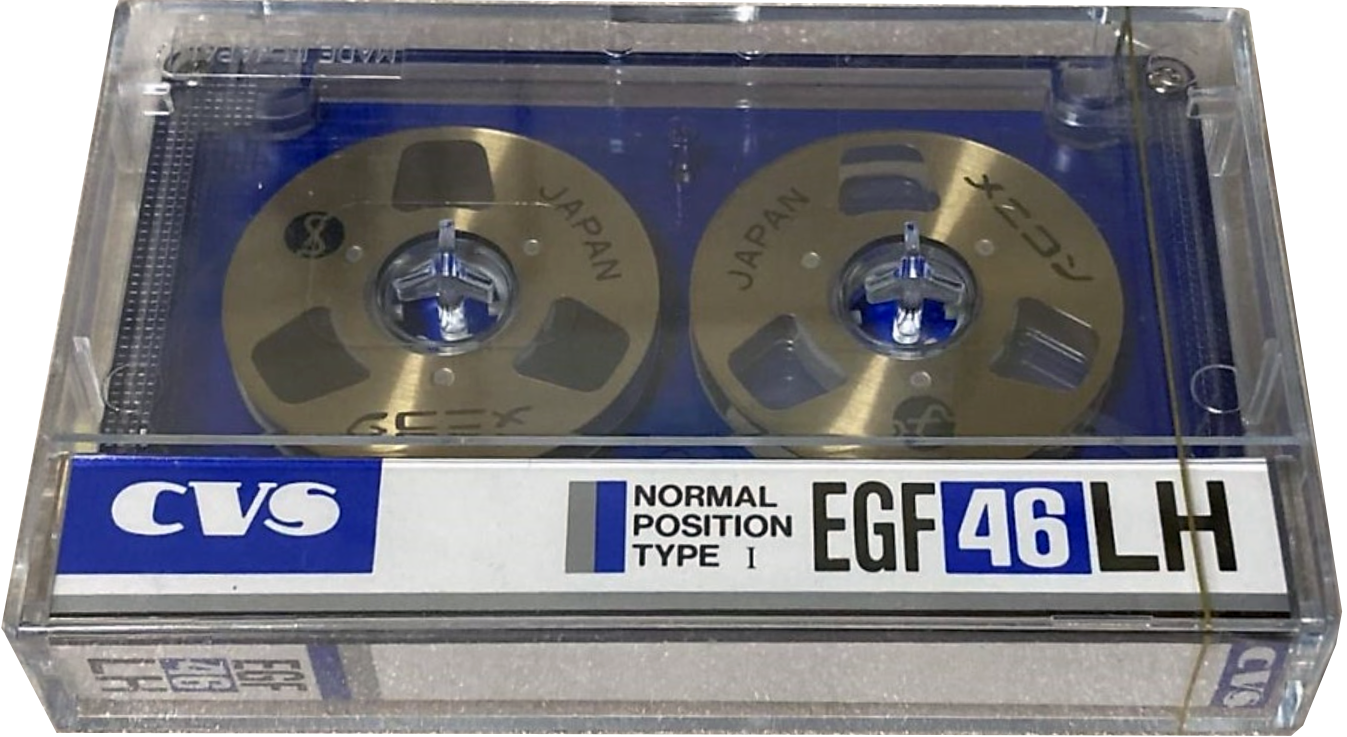 Compact Cassette CVS EGF LH 46 Type I Normal Japan