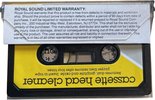 Compact Cassette Royal Sound Cleaning Cassette USA