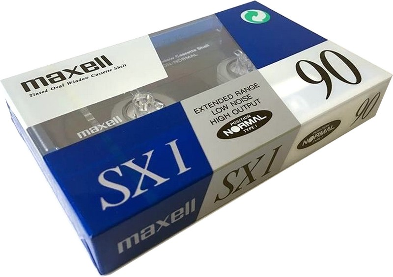 Compact Cassette Maxell SX 90 "SX I" Type I Normal 1991 Europe