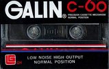 Compact Cassette Galin GH 60 Type I Normal 1990 China
