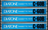 Compact Cassette Diatone 60 Type I Normal 1973 Japan