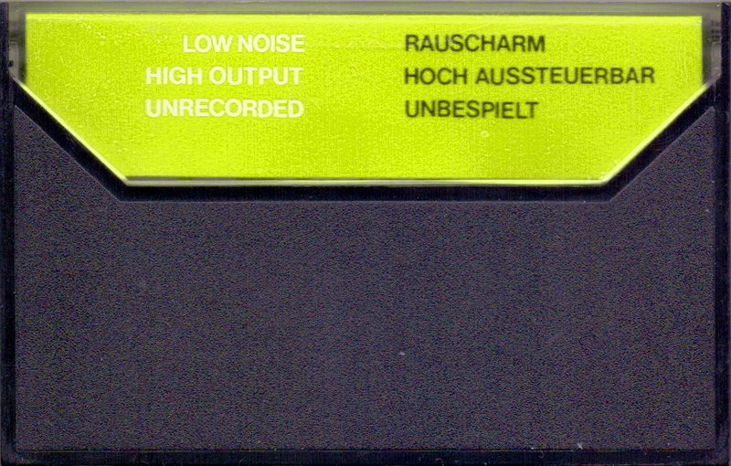 Compact Cassette Neufunk 90 Type I Normal 1978 Germany