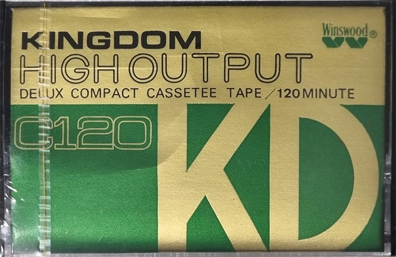 Compact Cassette Winswood KD 120 "Kingdom" Type I Normal 1979 Japan