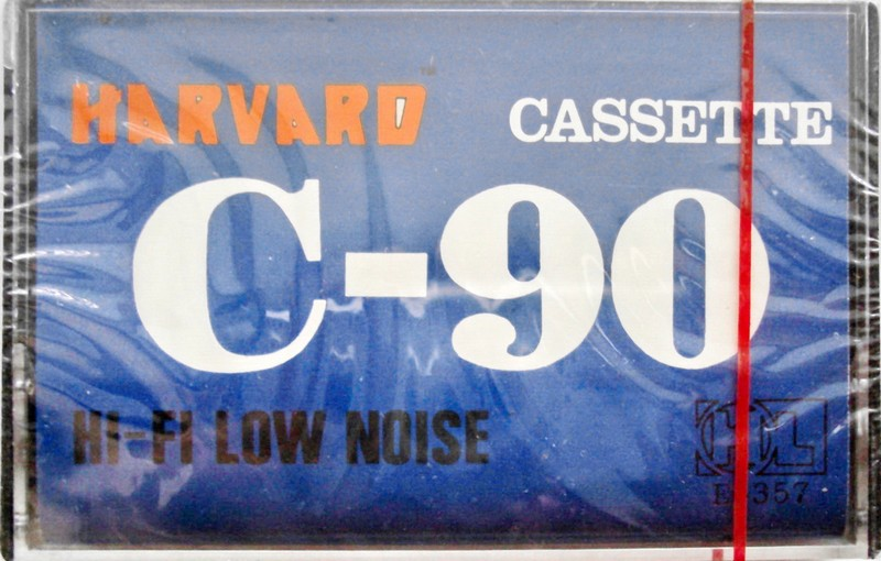 Compact Cassette Harvard 90 Type I Normal 1984 Hong Kong