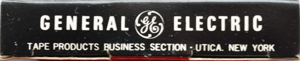 Compact Cassette GE / General Electric 60 Type I Normal 1967 USA