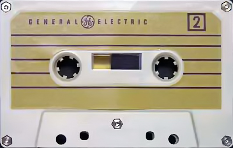 Compact Cassette GE / General Electric 60 Type I Normal 1967 USA