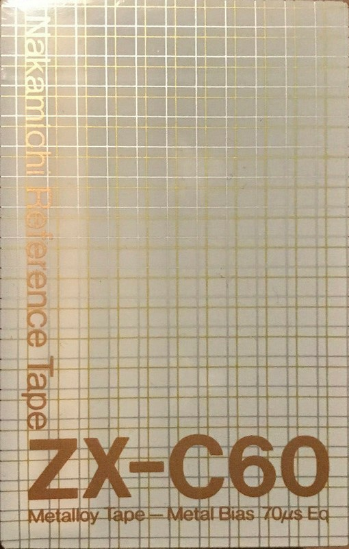 Compact Cassette Nakamichi ZX 60 Type IV Metal 1983 Worldwide
