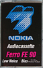 Compact Cassette Nokia 90 "Ferro Fe" Type I Normal Unknown Country