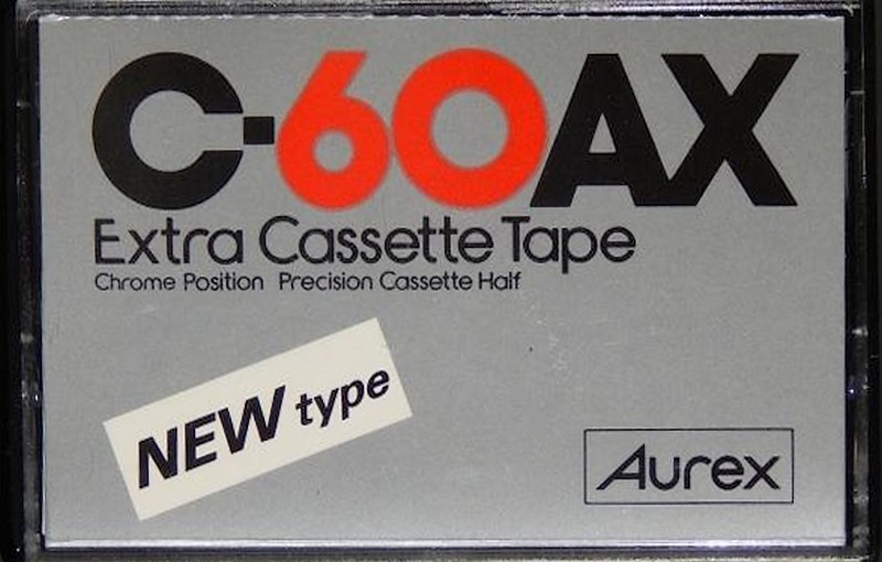 Compact Cassette Aurex AX 60 Type II Chrome 1979 Japan