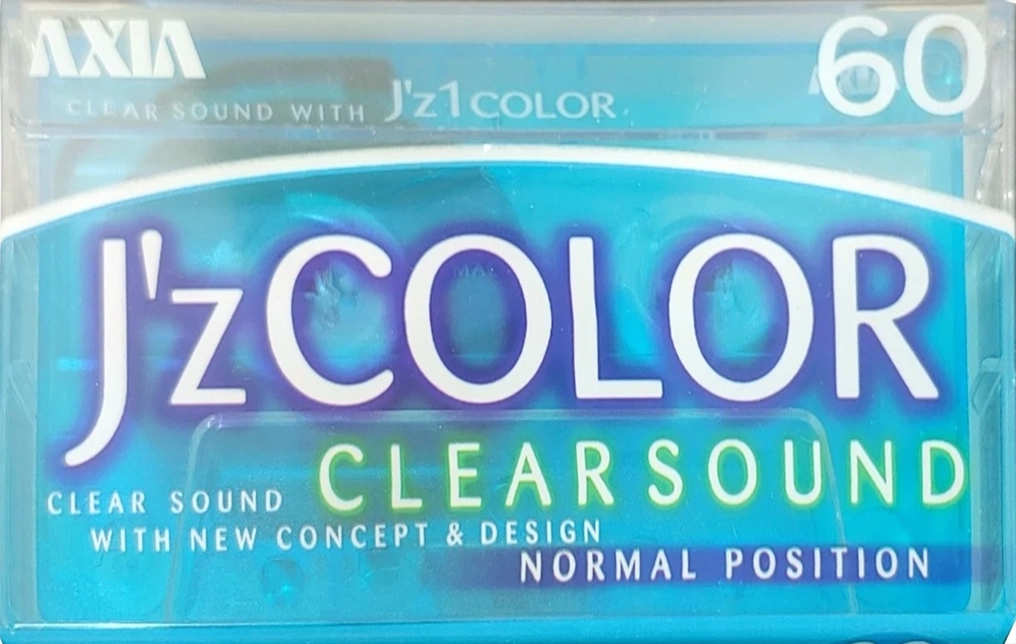 Compact Cassette AXIA J`z 1 Color 60 "JZ1J 60" Type I Normal 2002 Japan