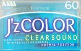 Compact Cassette AXIA J`z 1 Color 60 "JZ1J 60" Type I Normal 2002 Japan