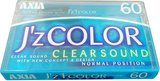 Compact Cassette AXIA J`z 1 Color 60 "JZ1J 60" Type I Normal 2002 Japan
