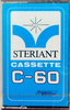 Compact Cassette Steriant 60 Type I Normal Hong Kong