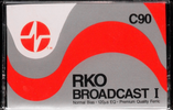 Compact Cassette RKO Broadcast I 90 Type I Normal 1980 USA