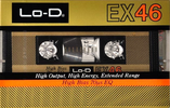 Compact Cassette Lo-D EX 46 Type II Chrome 1983 Japan